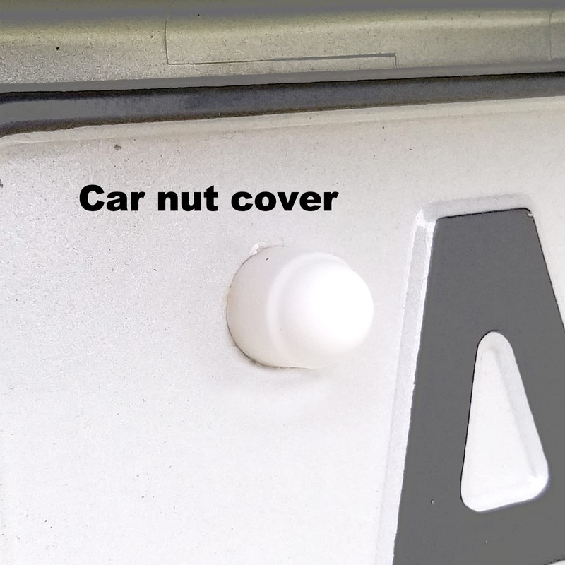 M6 (10mm Wrench) Plastic Nut and Bolt Protection Dome Cover,