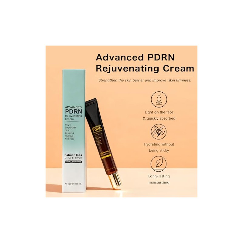 PDRN Salmon DNA Cream for Skin Barrier Support and Improved