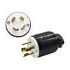 Superior Electric YGA025 Twist Lock Electrical Plug 4 Wire, 30