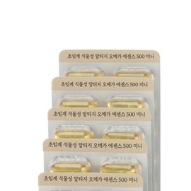 A simple day Simple day mini supercritical vegetable omega nutritional supplement 30 capsules / 담백하루 미니 초임계 식물성 오메가 영양제 30캡슐