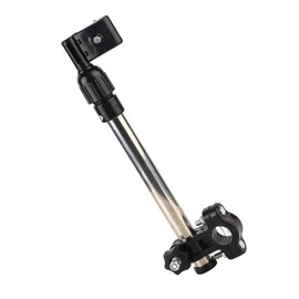 RiToEasysports Umbrella Bracket, Stainless Steel Wheelchair Stroller Pram Stretch Umbrella Support Holder Mount Stand Umbrella