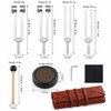 Tuning Fork Set for Sound Practice – 128Hz, 136.1Hz, 256Hz