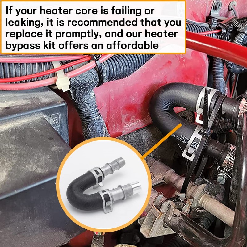 626-001 Engine Heater Core Bypass Kit Engine Heater Core Bypass