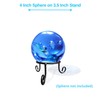 Black Iron Ball Stand - Gazing Globe Stand for Balls,