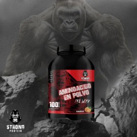 Aminoácidos Strong Protein 1kg Prentreno Varios Sabores                                                                                               