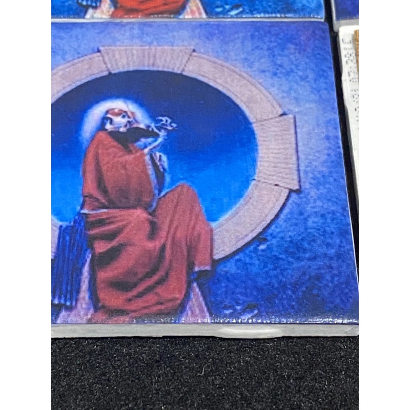 Set of 4 Grateful Dead Ceramic Table Waterproof Cork Back