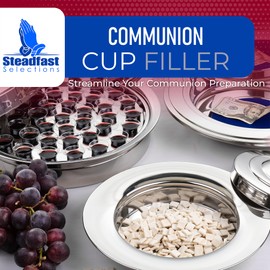 Steadfast Selection Communion Cup Filler/Dispenser, Communion Juice Dispenser, Communion Cups Filler, Communion Filler, Communion Wine Dispenser, Communion Cup Fillers