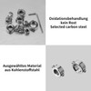 Alriedy Depth Stop for Drill 8-Piece Drill Depth Stop Set,