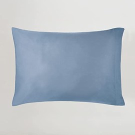 SIJO AiryWeight Tencel Pillowcases Set, 100% Lyocell derived from Eucalyptus, 2-Pack, Temperature Regulating, Cooling, Hypoallergenic, Moisture Wicking, Silky Soft (Sky, King)