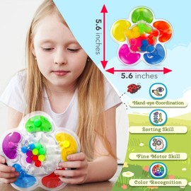 Sorting Toys, Toddler Sensory Toys, Autism Sensory Toys, Sensory Toys For Autism, Suitable For Parents And Teachers To Educate And Improve Learning Ability And Focus And Color Discrimination Ability