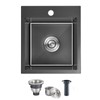 MENATT 15 x 17 Inch Drop in Kitchen Sink, 18