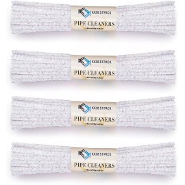 KKBESTPACK Bundles Pipe Cleaners Hard Bristle Value Pack 176 Count(4 x 44 Count)