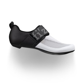 Fizik Men's Transiro Hydra Triathlon-Biking-Shoes, White/Black, 9.5-10