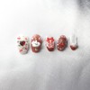 [Premium Handmade Nails] Cherry Bonbon Eau Chocolat - Almond /