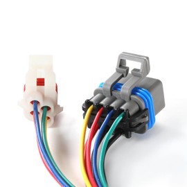 4L60E 4L80E 65E Neutral Safety Switch Pigtails Switch Connectors 7 & 4 Wire fit for GM 1995 to 2004 4-Speed Automatic Transmission 88862288 15305920 15305887 350-0077-1P 186-24229422