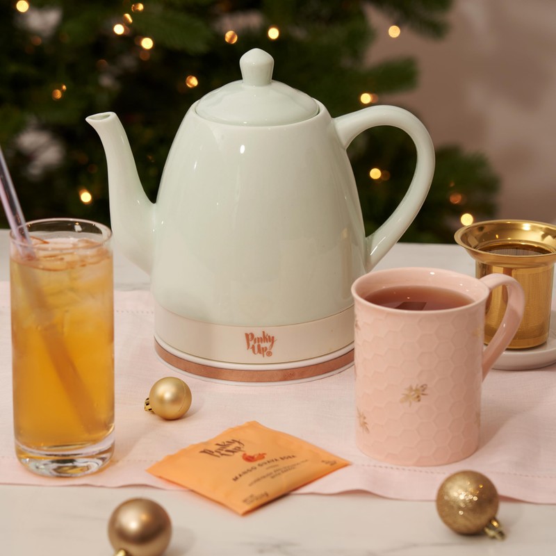 Pinky Up Noelle 1.5 L Ceramic Gooseneck Spout Electric Tea