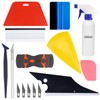Trabulate Car Window Tint Kit, 10 Pcs Window Film Complete