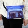 Waterproof Phone Bag, Fanny Pack, Crossbody for Water Activities Black 2ea