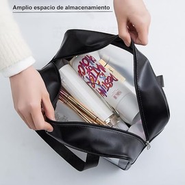 Lumbor37 Bolsas de Maquillaje, Bolsa de Cosméticos Transparente para Hombres y Mujeres Bolsa de Viaje Bolsa de Almacenamiento Impermeable Baño de Gimn