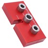 Wood Doweling Jig Drill Guide 3 in 1 Locator Hole