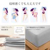 Vallein Full Waterproof Fitted Sheet, Waterproof Sides, Adult Bedwetting, Elderly/Nursery,
