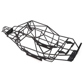 RC Car Roll Cage, Metal Black Chassis Frame Roll Cage 1/10 Replacement Part Available for Axial Wraith RR10 90053 90048 RC Car