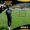 Apex Sports 4x4.5 Ft Baseball Rebounder, Multi-Sport Trainer for Soccer