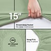 Utopia Bedding King Fitted Sheet - Bottom Sheet - Deep