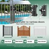 Gate Latch Key, Built in Stainless Steel Lock Tongue, Adjustable,