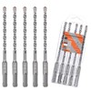 HPMAISON SDS Plus Rotary Hammer Drill Bit Set 7mm x