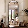 HARRITPURE Arched Full Length Mirror - 64" x 21" Large