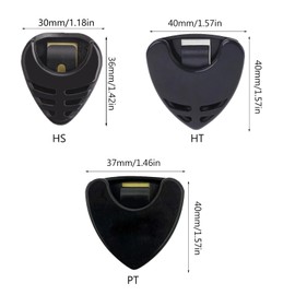 LUJIYY 10Pcs Guitar Picks Case Plastic Finger Picks Organizer Guitar Plectrums Holder Picks Storage Box