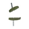 Kool Stop Claw 2 Bicycle Brake Shoes (Cantilever, Ceramic Green)