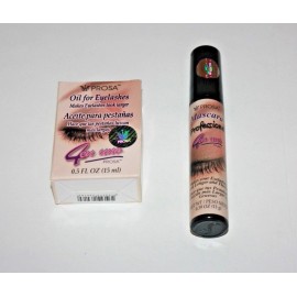 PROSA MASCARA 2 COMBO.OIL FOR ENLARGING EYELASHES, 1 RIMEL CON ACEITE DE MAMEY