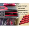 Emezddo Pack of 10 Car Air Vent Decoration, Ventilation Grille