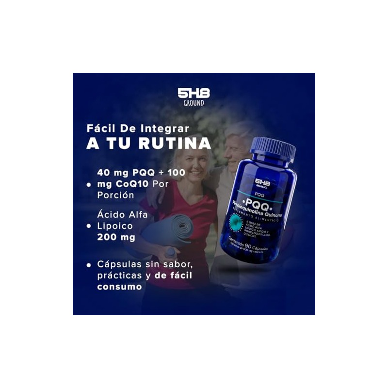 Pqq, Coq10 y Acido Alfa Lipoico - Energia Celular -