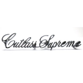 BBRP NEW "Cutlass Supreme" Grille Script / For 1971 Olds Emblem Grill Badge USA-MADE