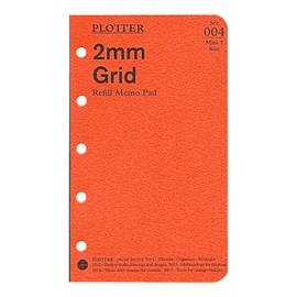 PLOTTER Knox PLT0004 M5 Refill Memo Pad 2mm Grid 80 Sheets