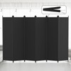 Kokorona 6 Panel Room Divider, 6FT Tall Folding Privacy Screen