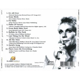 ANNE MURRAY GREAT MEMORIES NEW CD