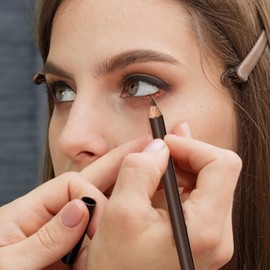 Makeup Eye Liner Pen - Sharpenable Double-Ended Makeup Eye Liner Pencil | Long Lasting Cosmetic Tools for Home School Outdoor Business Trip