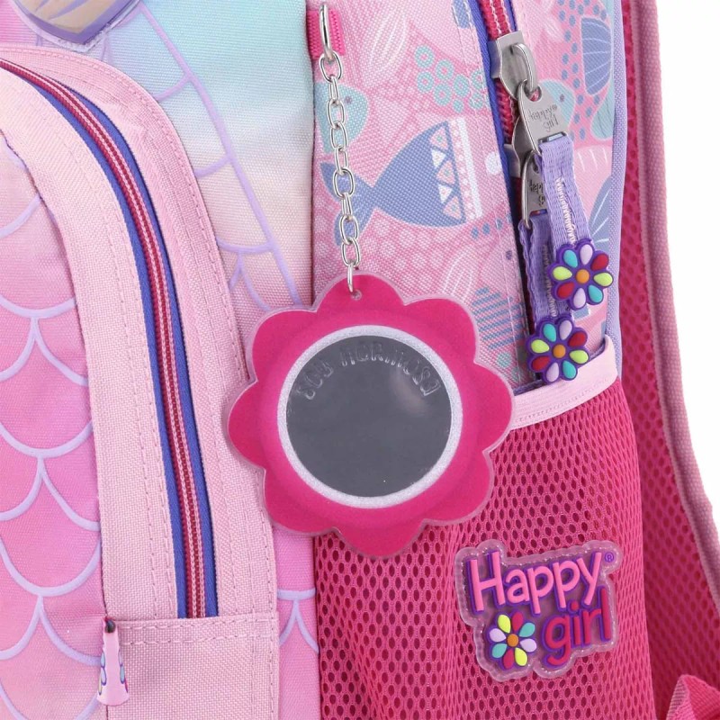 Chenson Mochila Grande Escolar Chenson Primaria Niña Sirena Happy Girl