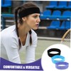 Healvian 3pcs Elastic Sweat Headbands for Women Non Slip Athletic