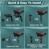 Oversizd Bike Seat, Wide Bicycle Seats for Comfort Men Wowen,