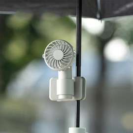 SYBOYEGE Multi-Functional Clip Fan Fast Cooling, Portable Mini Handheld Fan 3-Speed Wind Power Adjustable, 90° Rotation, Gift for Women,Small Desk Fan for Travel/Outdoor/Home/Office (Light Green)