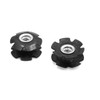 Sourcingmap 4pcs Metal MTB Bike Cycling Flange Headset Star Nut