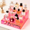 Perfume Organizer for Women Acrylic Perfume Display Shelf with Drawer
