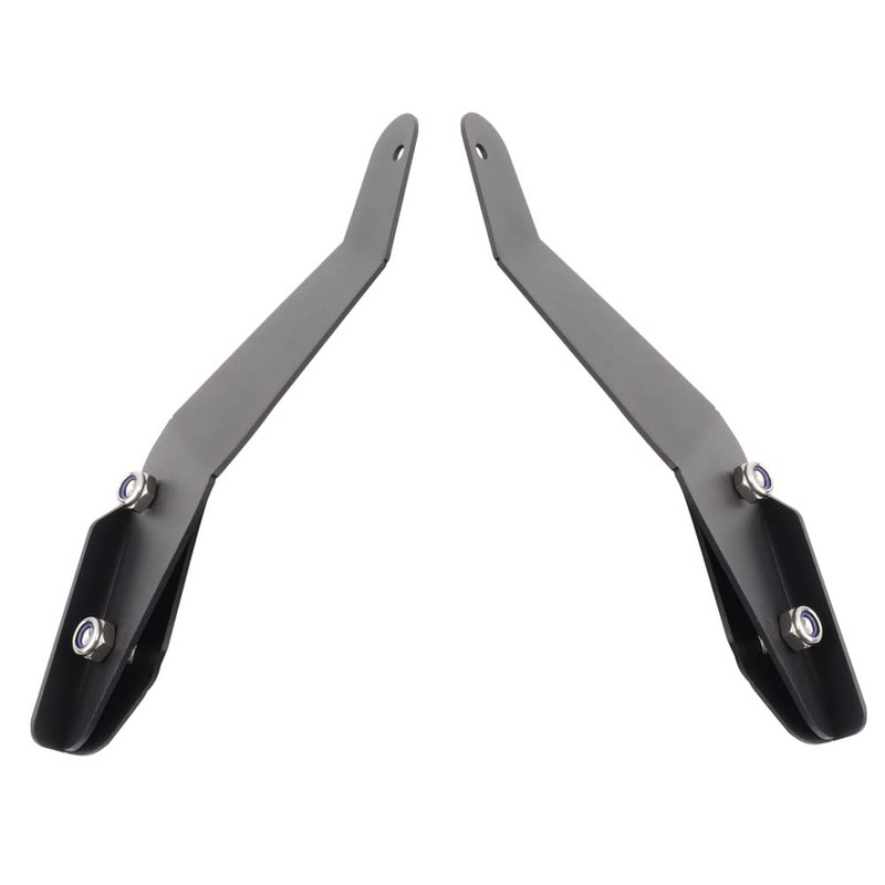 52 Inch Curved LED Light Bar Mount Brackets Upper Windshield