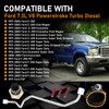 Gagsu Exhaust Back Pressure EBP Tube Sensor and Wire 1C3Z9D477AA