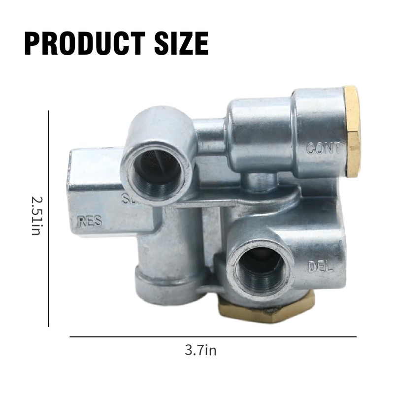 Hoypeyfiy 110500 Trailer Spring Brake Control Valve, Replacement for Sealco